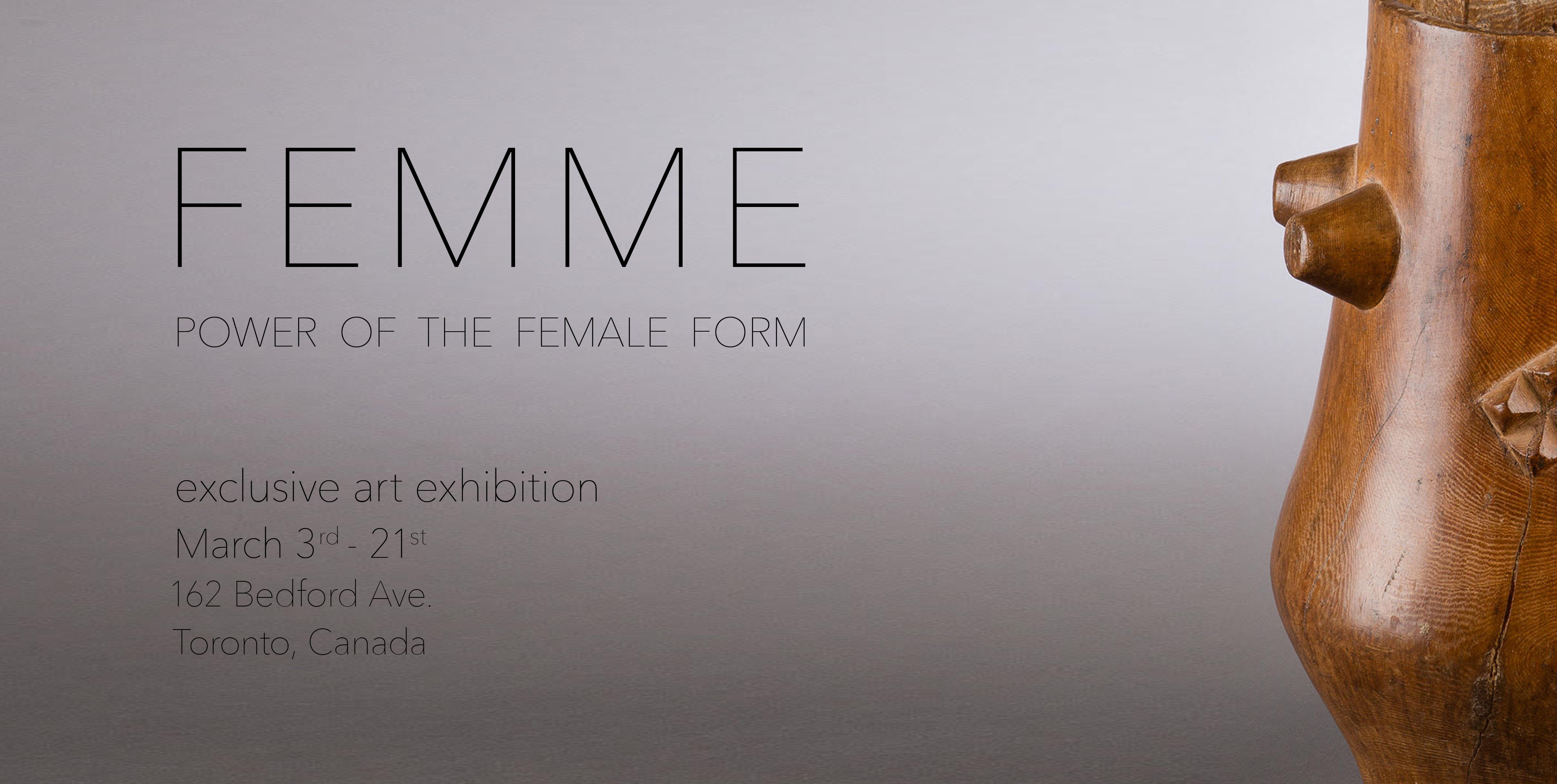 FEMME art exhibit